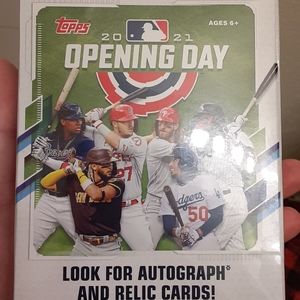 Topps Opening Day 2021 Baseball Cards Make Offer